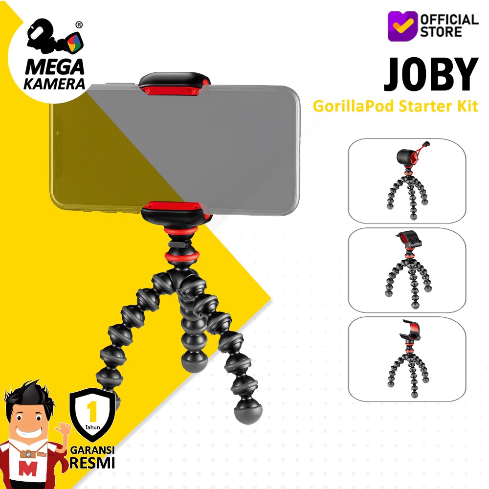JOBY GorillaPod Starter Kit - Tripod Smartphone Kamera