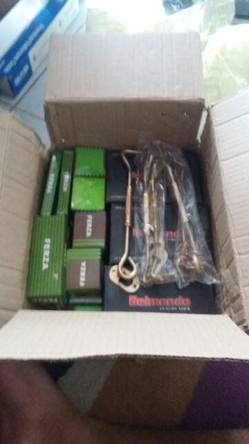 Grendel Slot Pintu Jendela Kodok Spring Knip Putih Kuning Emas Chrome