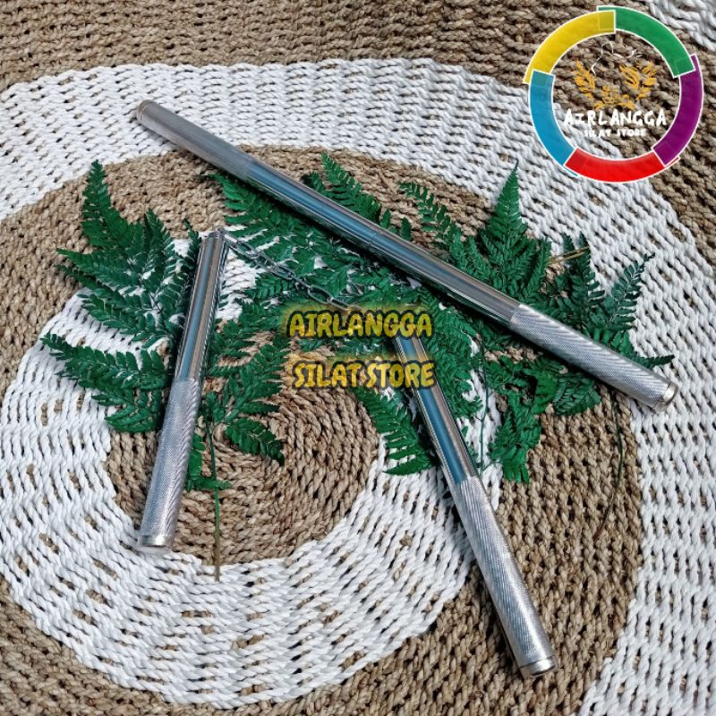 Double stik model besi doubel stik besi sambung Nunchaku besi dobel stik besi