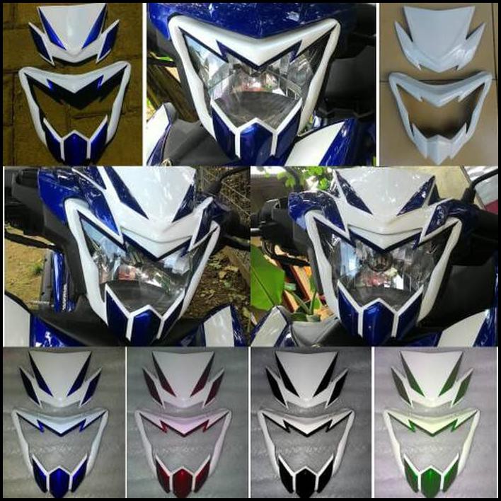 Cover Lampu Mx King + Visor