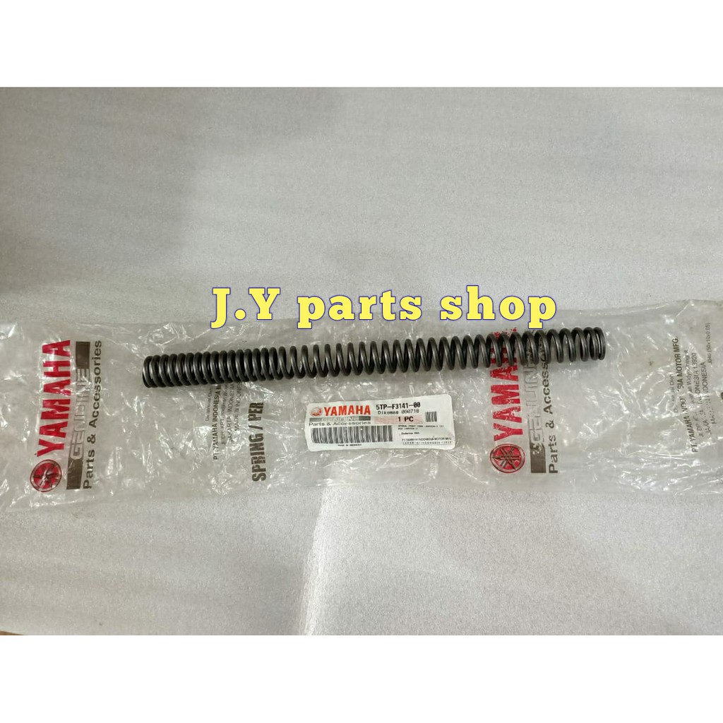 SPRING FRONT FORK PER AS SHOCK SHOK SOK DEPAN JUPITER Z 110 LAMA ORIGINAL YGP 5TP-F3141-00