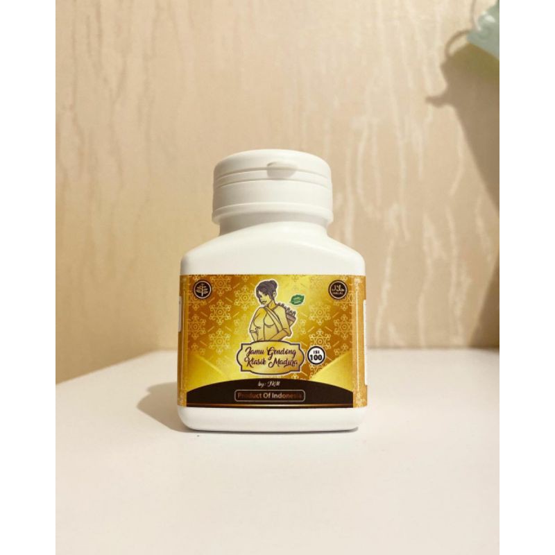 JAMU KEWANITAAN KHAS MADURA JAMU EMPOT EMPOT ( 100 BUTIR )
