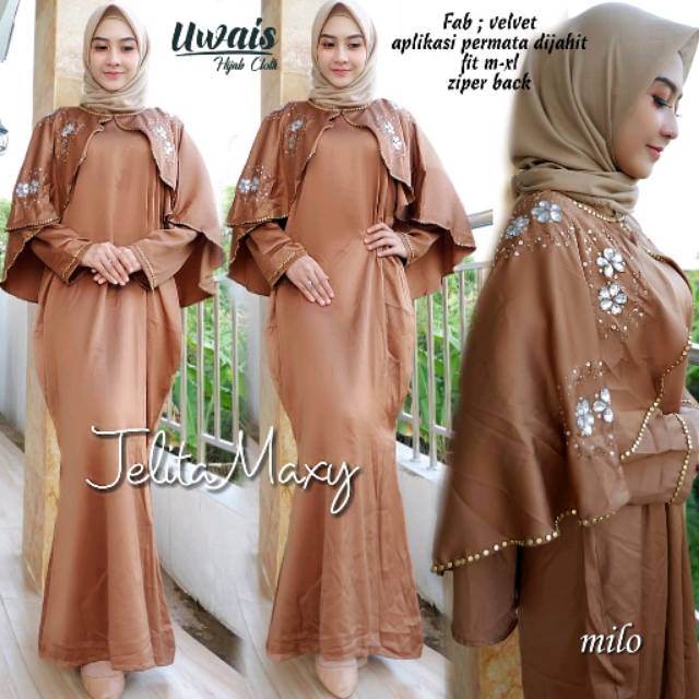 JELITA MAXY DRESS ORIGINAL BY UWAIS