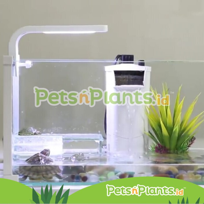 Filter Air Dangkal Akuarium Kura Kura - Turtle Fountain Low Water Pump