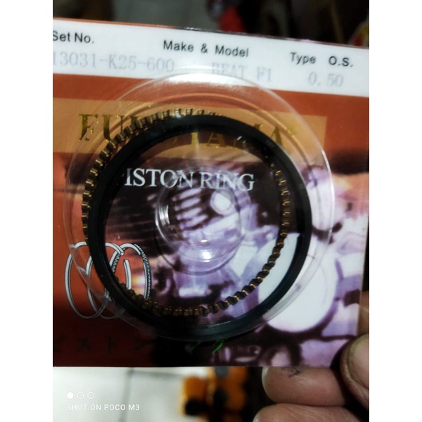 Ring piston Beat FI | OS 50 FUKUYAMA