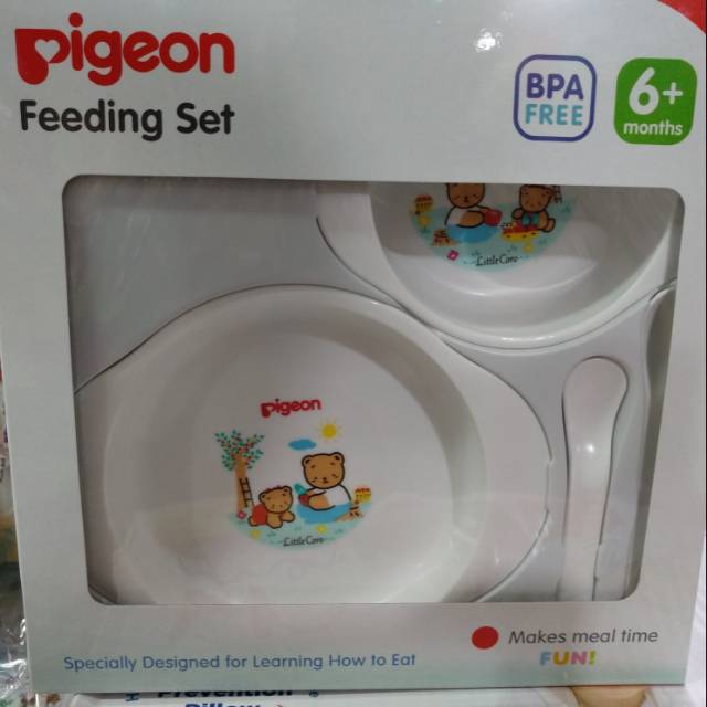 Tempat Wadah Makan Bayi Pigeon Feeding Set