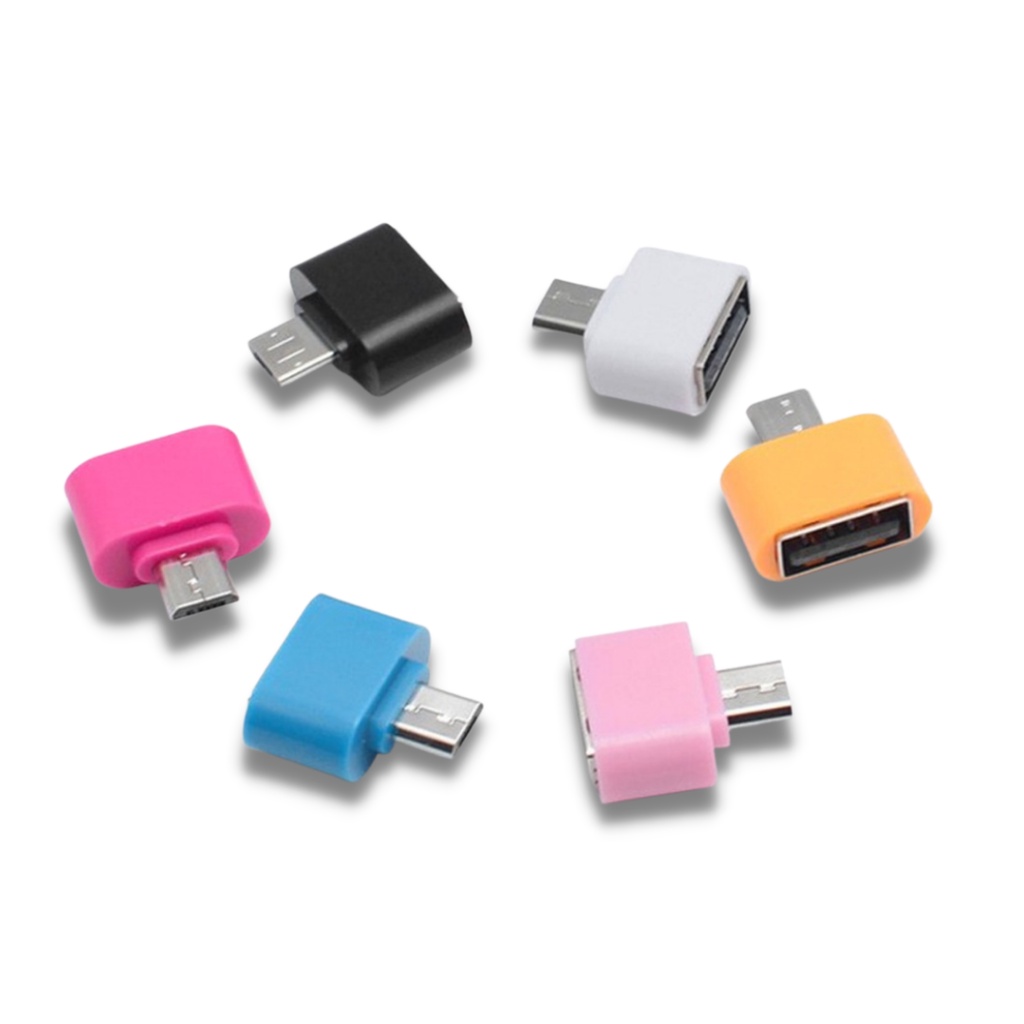 OTG MINI NON KABEL V8/MICRO MODEL PERSEGI PORT KONEKTOR (USB FEMALE TO MICRO USB MALE) AH013 - XOBOX