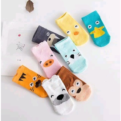 Kaos Kaki Bayi Cute / Kaos Kaki Animal / Kaos Kaki Lucu / Kaos Kaki Bayi Korea