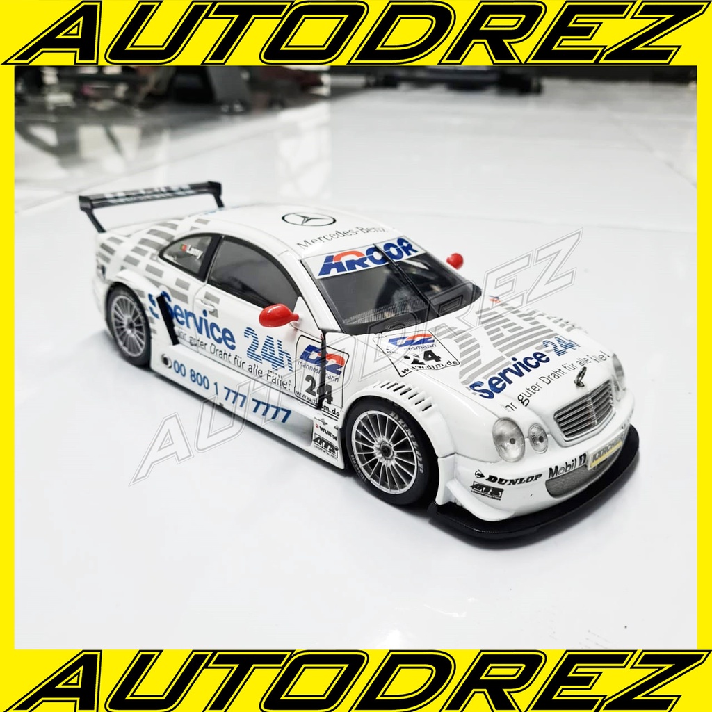 Diecast Maisto Miniatur Mobil 1:18 Mercy Mercedes CLK DTM W208 Termurah