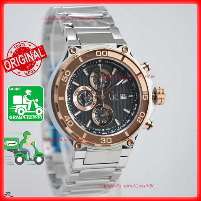 Jam Tangan-Sale-Terbaik-84S01 Jam Tangan Gc Pria | Jam Gc Cowok Original Guess Collection