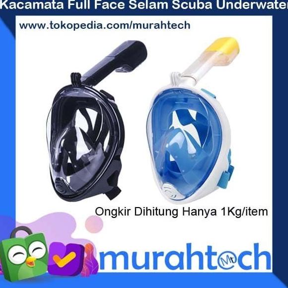 Masker Selam Snorkel Full Face / Snorkeling Full Face / Diving Mask