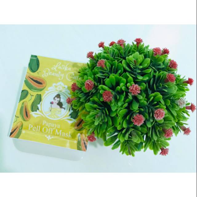 Masker peel off latika beauty care papaya