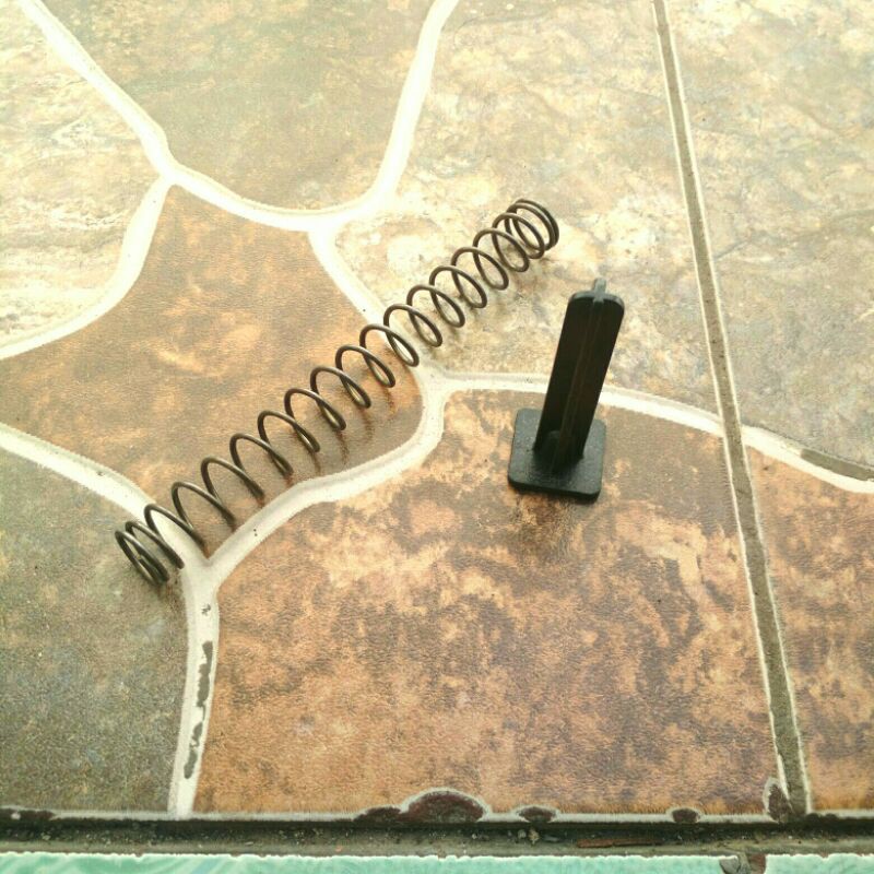 spring + spring guide bawaan Kac Pdw bison Dcobra new mulus