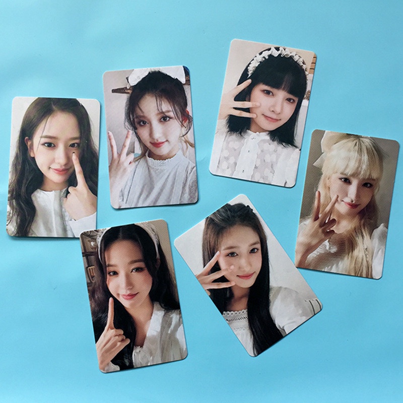 6pcs / Set Kartu Ucapan Lomo Kpop IVE 2022 Season 's Untuk Koleksi Penggemar