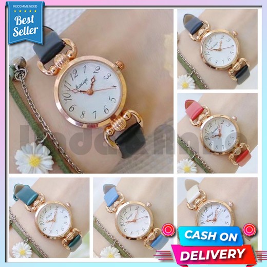 Jamtangan Karet Lembut Wanita Remaja Paporit Jamtangan Ala Korea Jam Tangan Ala Ibu Ibu Mecing Masa 