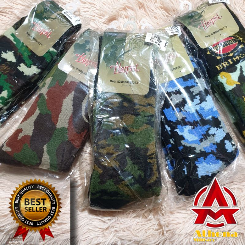 Kaos Kaki Militer Harpist Ori Kaos Kaki Tebal TNI Polri