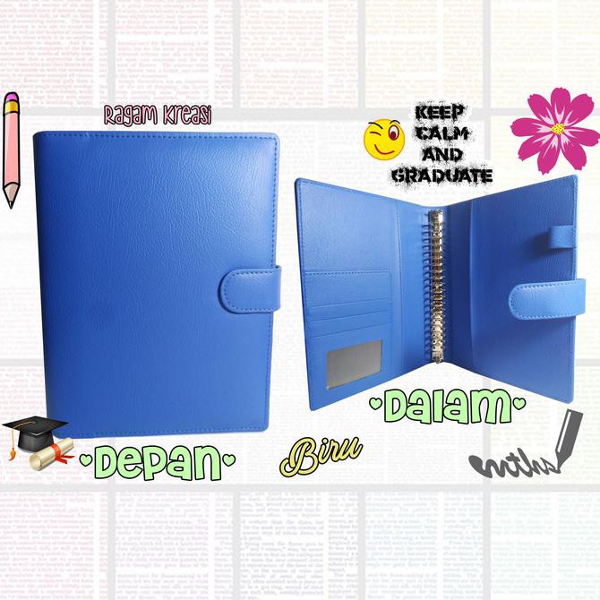 

ITERLARISl BINDER POLOS 26 RING (B5) - Biru ICIQl