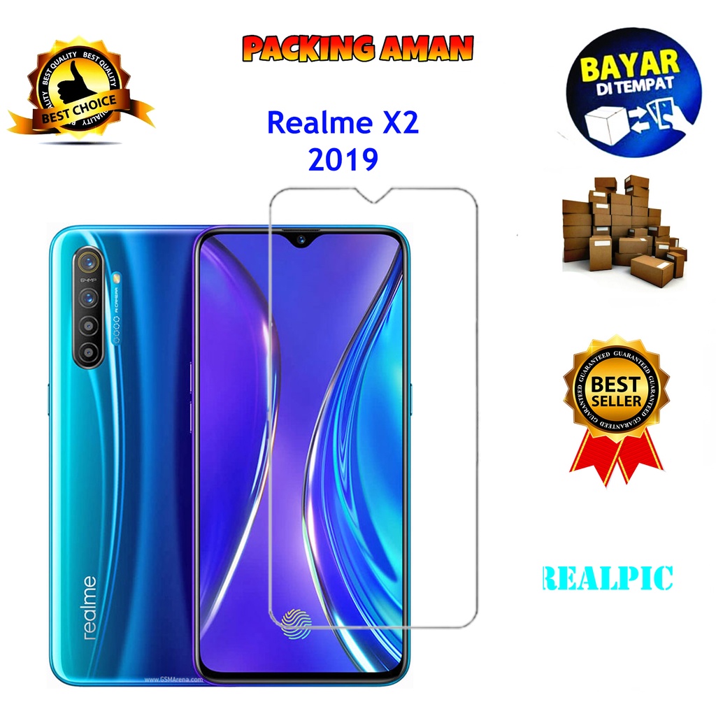 Tempered Glass Realme X3 2019 Screen Protector Anti Gores