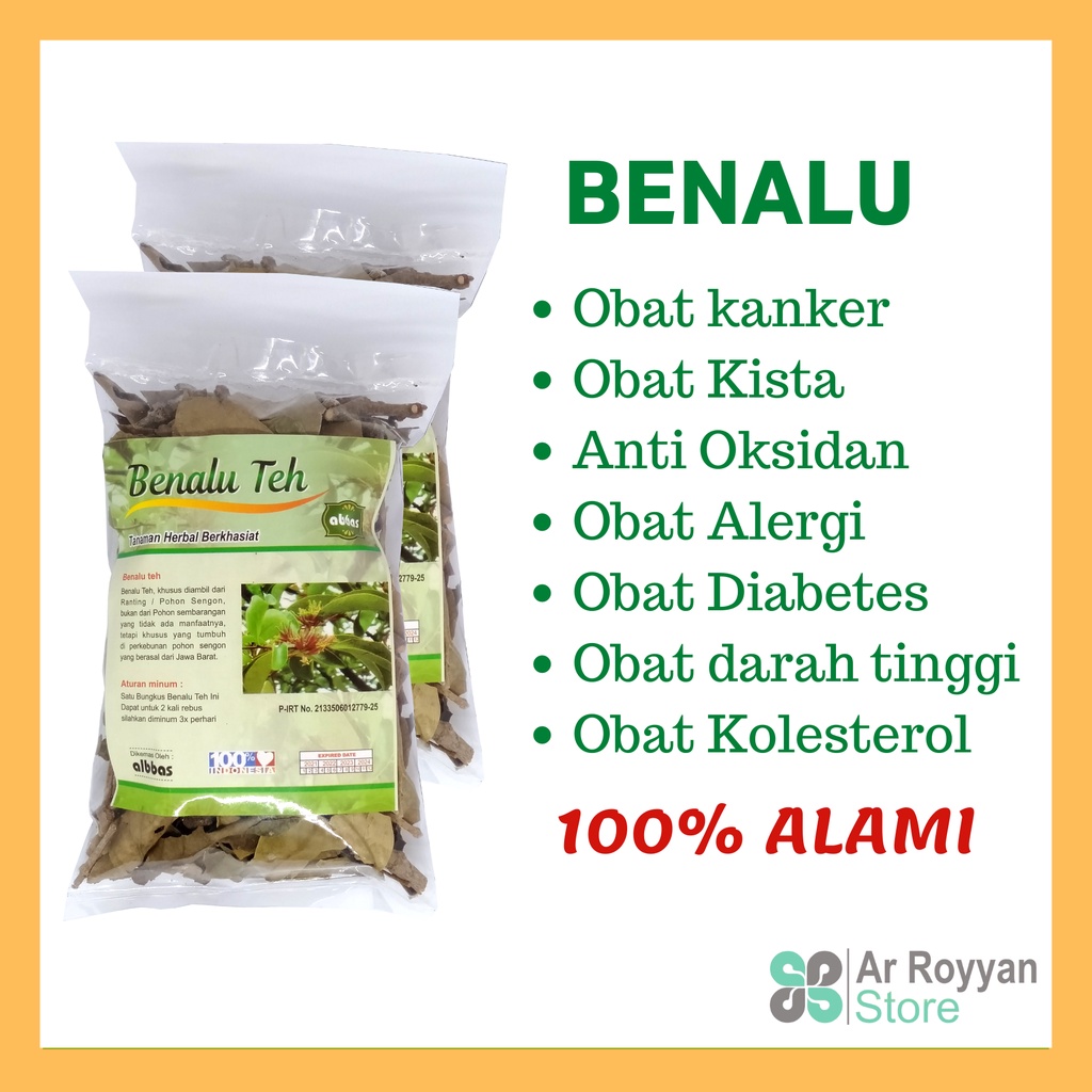 Jual Benalu Teh Teh Benalu Herbal Mujarab Kanker Dan Tumor Abbas Gram Indonesia Shopee