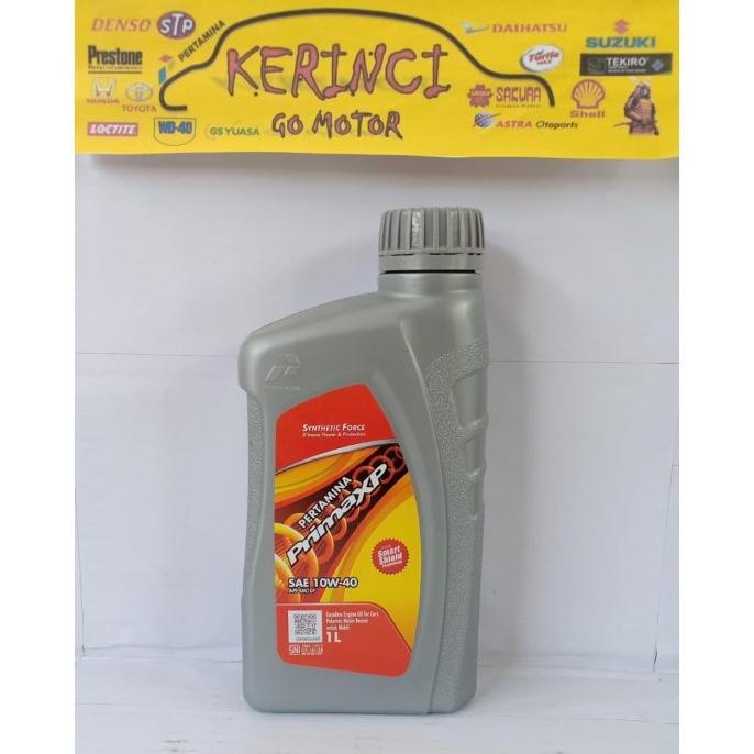 Oli Prima Xp 10W-40 1L Pertamina - Oli Mesin Prima Xp Synthetic