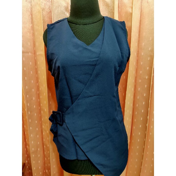 Preloved blouse navy