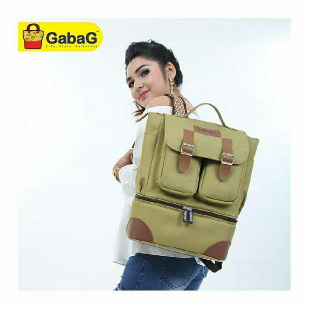 *NEW* Gabag Backpack Cooler Bag - Lemon / Adina / Damar / Mandy / Ryu - Tas Cooler Pendingin Asi Bayi