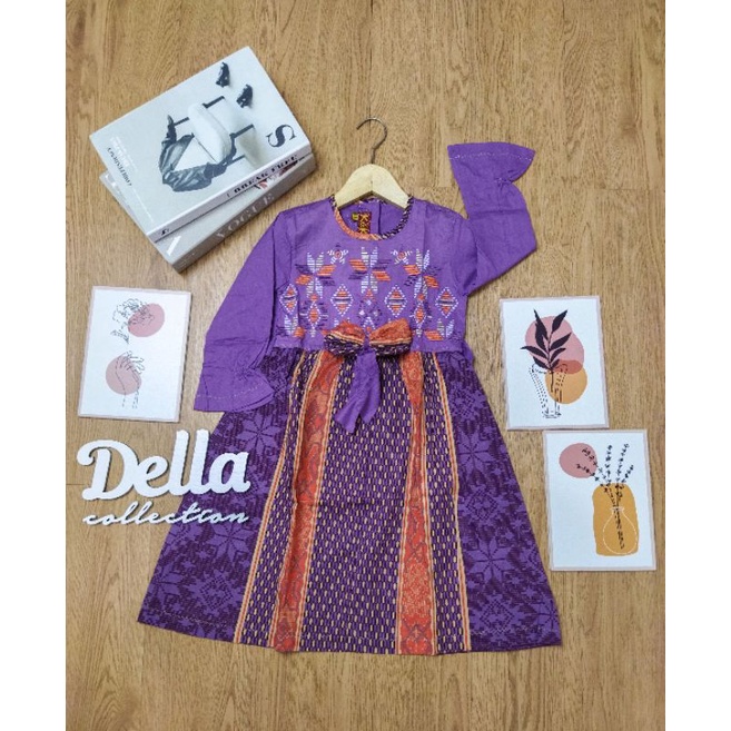 PROMO CUCI GUDANG | baju muslim Keke Anak Perempuan (Size 1)