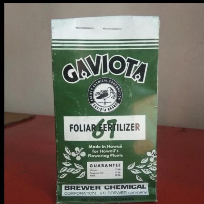 Produk Terbaik] Pupuk Gaviota 67 (Pembungaan)