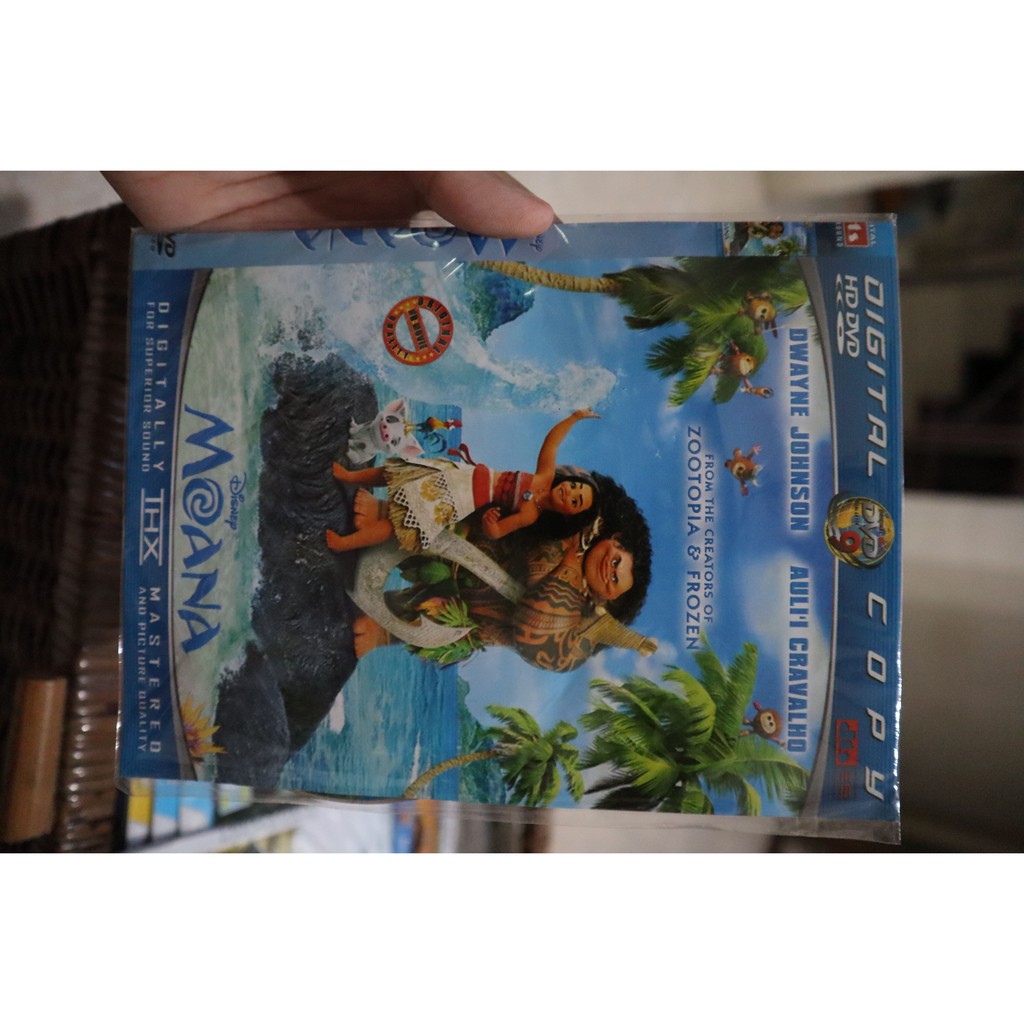 DVD (Preloved) MOANA