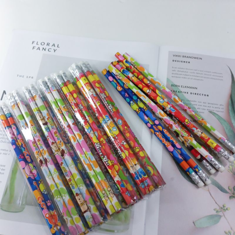 

Pensil HB Bergambar Isi 24Pcs Kemasan Renceng