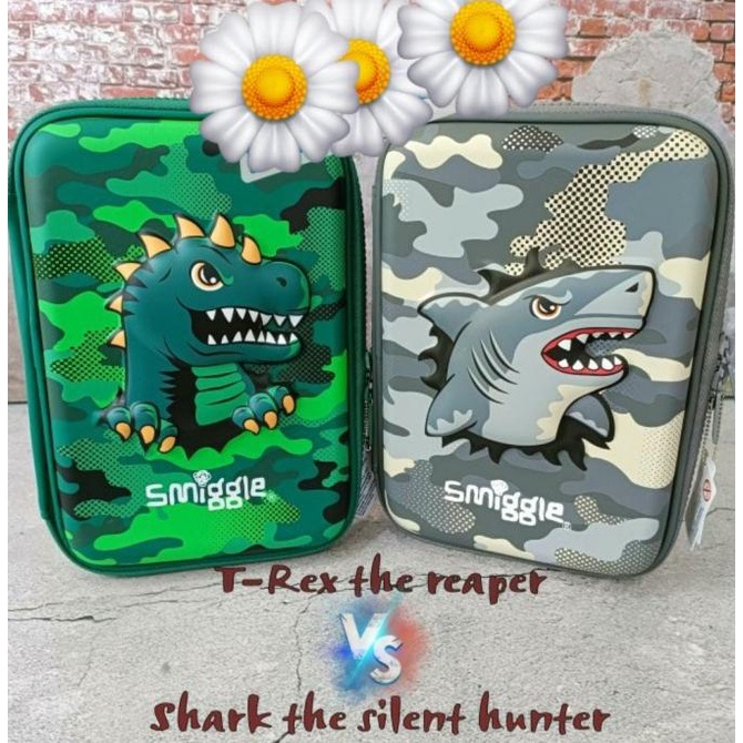 

Office & Stationery | Alat Tulis | Tempat Pensil Smiggle Original 3D Eva Waterproof Dino T-Rex | Best Seller