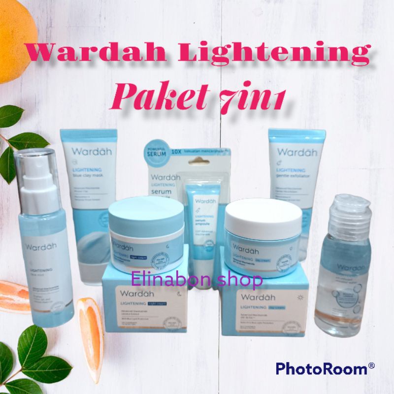 Wardah Lightening Paket 7in1