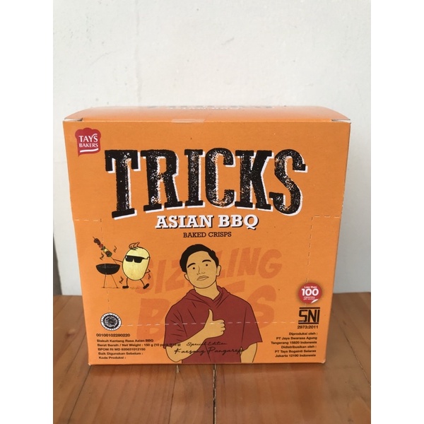 

Tricks Asian BBQ Baked Crispy 150g (10 pack @15g)