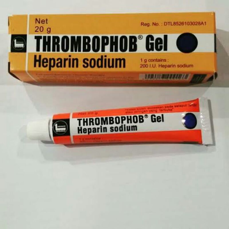 

Thrombophob Gel 20ml untuk luka memar