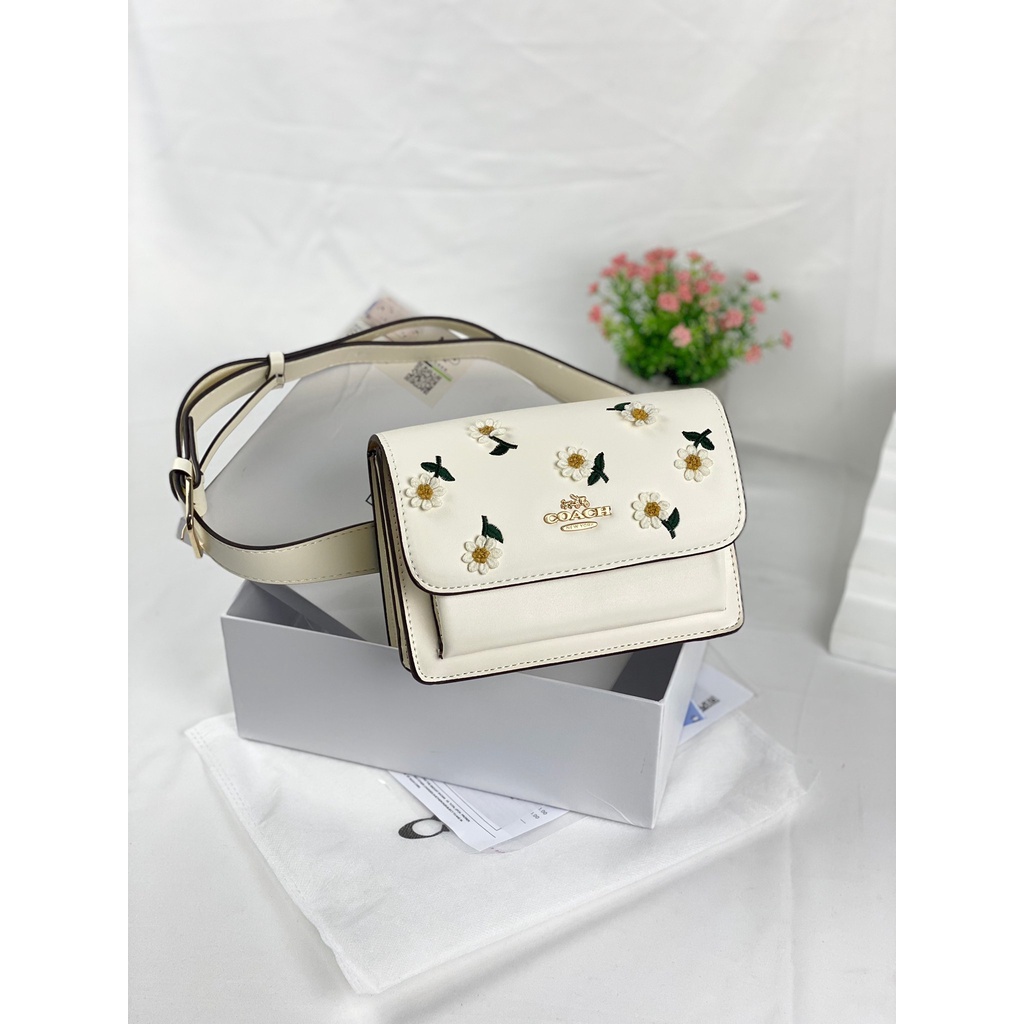 [7.7 Boombastis Sale⚡] - TAS SELEMPANG WANITA DAISY WAISTBAG FREE BOX HC063 PREMIUM IMPORT