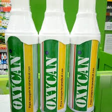 Oxycan Green Oksigen Portable 500cc Alat Bantu Pernafasan