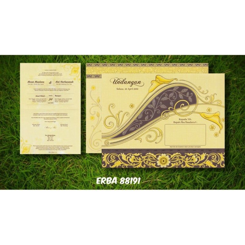 Undangan Blangko Erba 88191