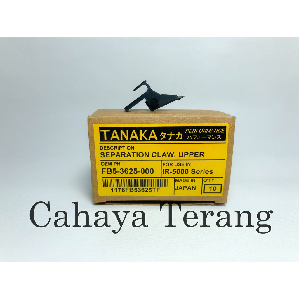 Claw/Kuku Upper Mesin Fotokopi Canon IR5000 IRA6075 Tanaka Performance (harga satuan)