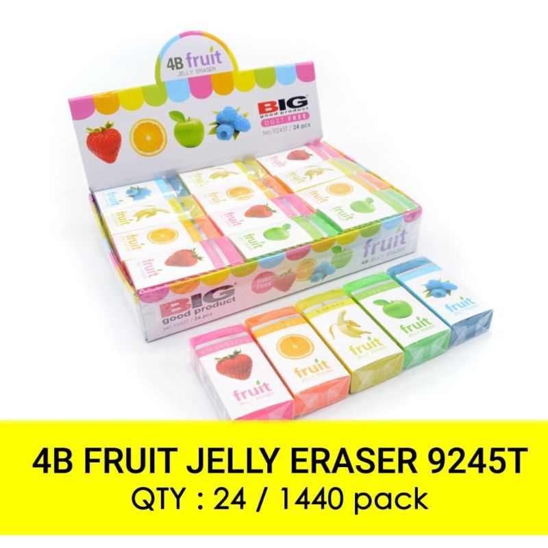 

( BISA COD ) 1 PACK STIP KECIL JELLY ESELON / PENGHAPUS WARNA B40 JELLY ESELON / ERASER