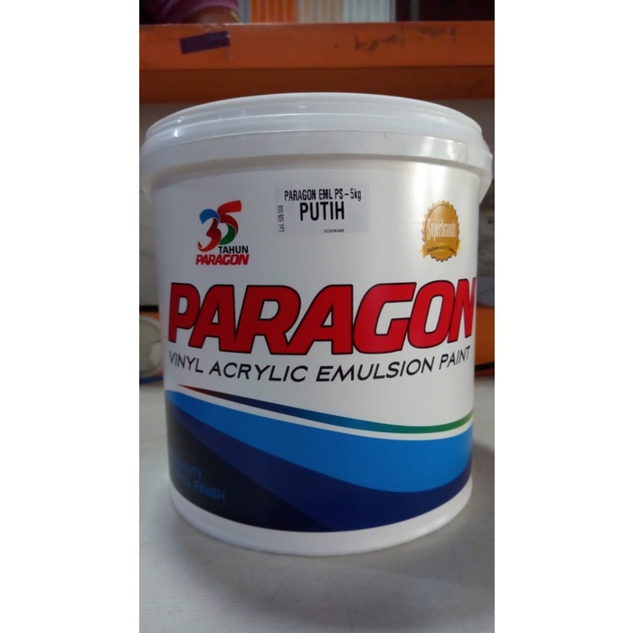 PARAGON CAT TEMBOK PUTIH 5KG