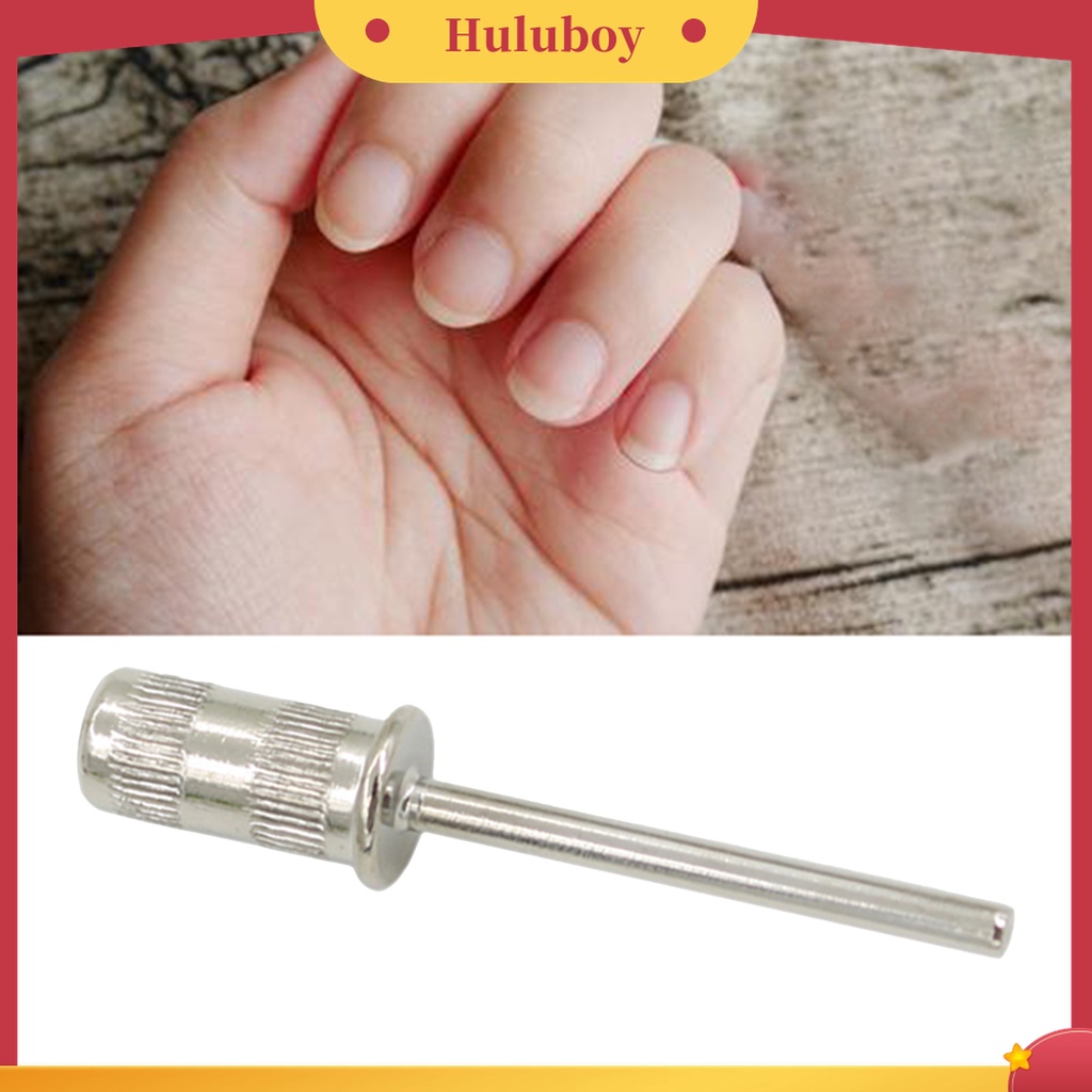 Huluboy Huluboy♡ 1pc Mata Bor Elektrik Bahan Besi Tahan Panas Anti Debu Untuk Nail Art