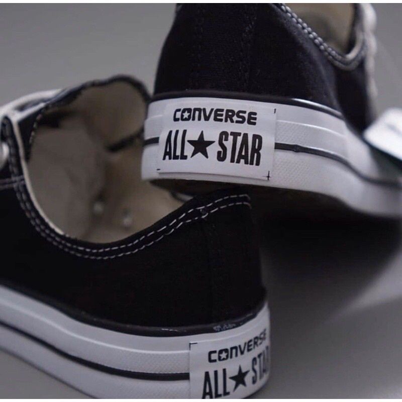 SEPATU CONVERSE ALL STAR LOW BLACK WHITE 70S SEPATU CONVERSE PENDEK