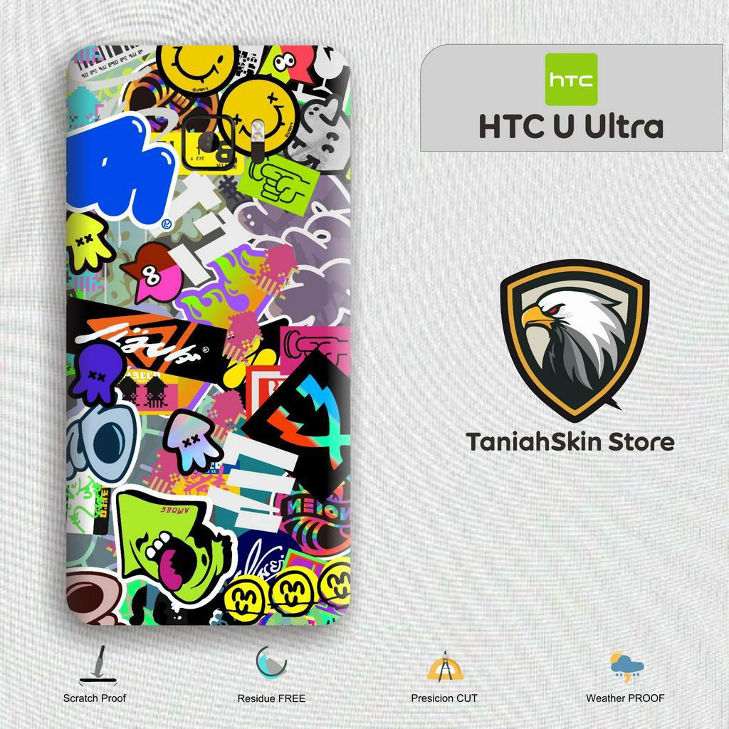 *Buy1Get1* Htc U Ultra Garskin Custom Stiker Bisa COD ( Case Not Included )