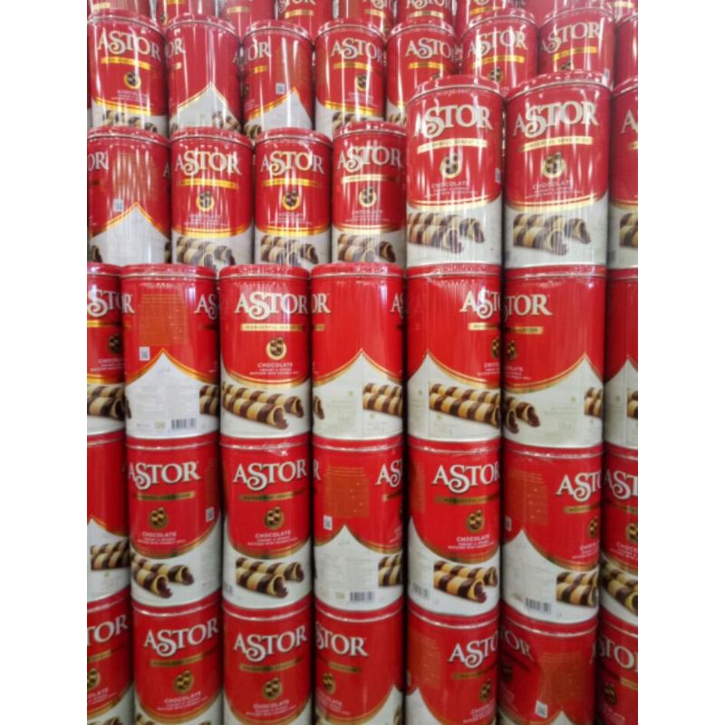 

Astor Chocolate Wafer Stick Kemasan Kaleng 330gr