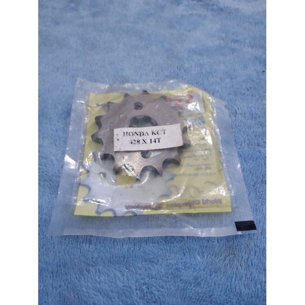 Gir Depan KCT SSS 428 x 14 untuk Motor Tiger / Verza /CB 150 / GL PRO / CRF Gir SSS