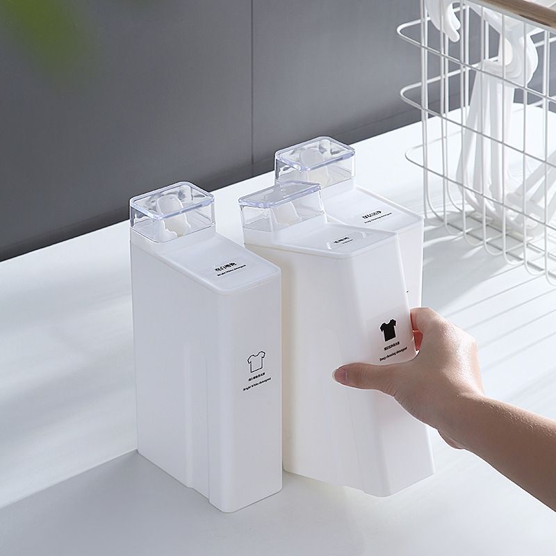 (BOW) Laundry Detergent Bottle Tempat refill Sabun Detergent Minimalis serbaguna 12G1A45