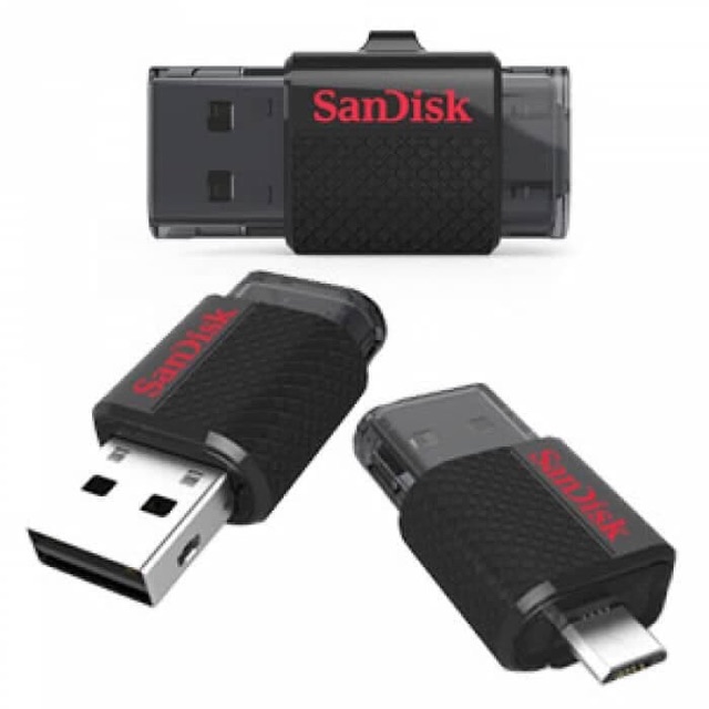 SANDISK OTG 128gb ULTRA DUAL USB DRIVE 3.0 FLASHDISK FOR ANDROID Smartphone