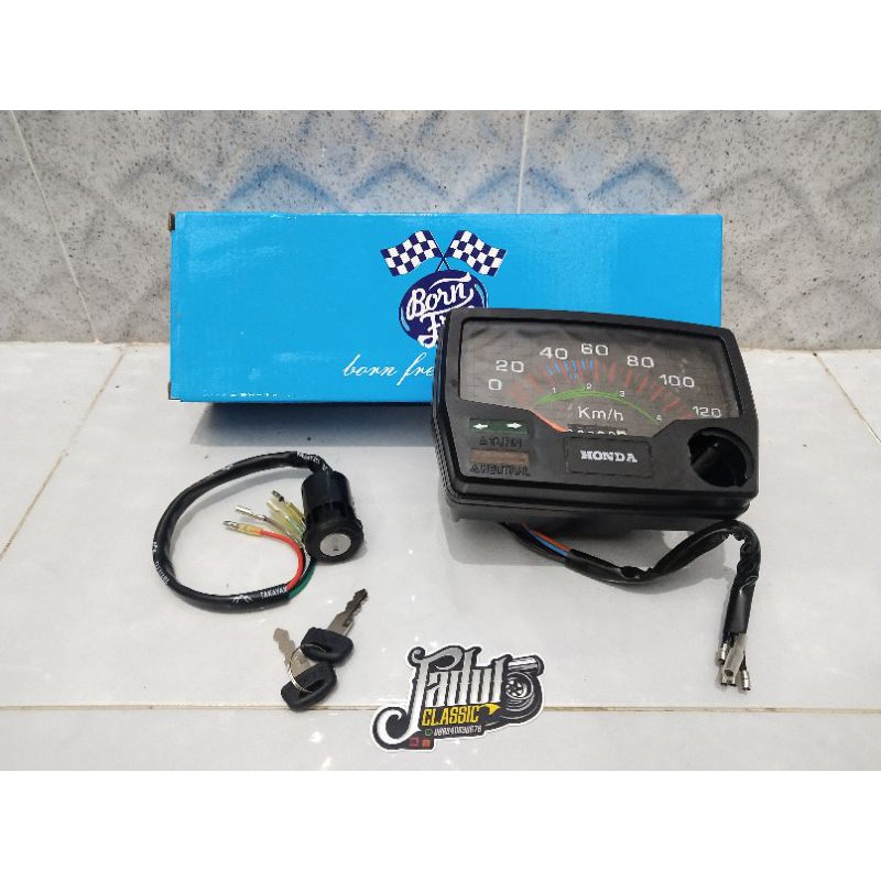 Spedo speedometer kilometer honda win win100 set kontak kunci