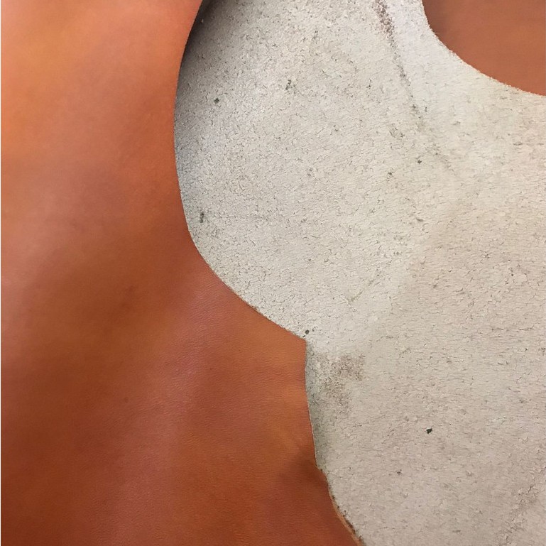 KULIT SAPI NABATI / VEGTAN | WARNA TAN | LEMBARAN | KETEBALAN 2MM | GRADE A