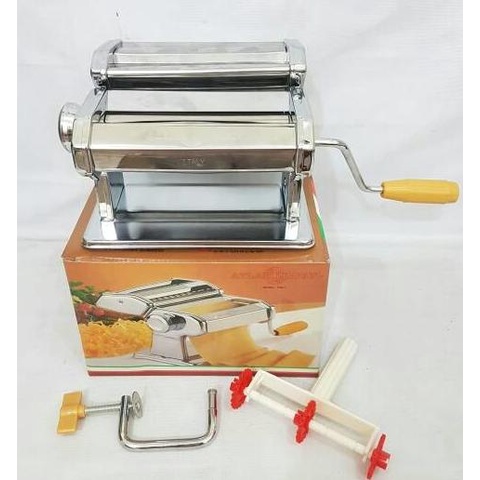 Atlas Marcato Gilingan Mie Molen Pasta Maker Pangsit Pastel Manual